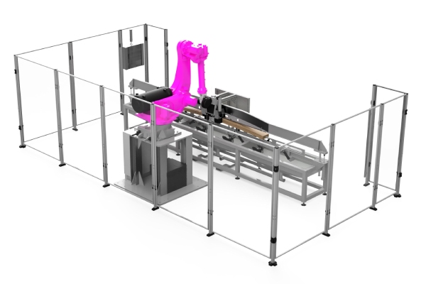 automatic stave milling machine