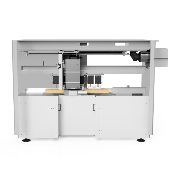 stave milling robotized machine